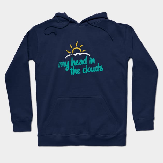 Head In The Clouds Introvert Hoodie by Commykaze